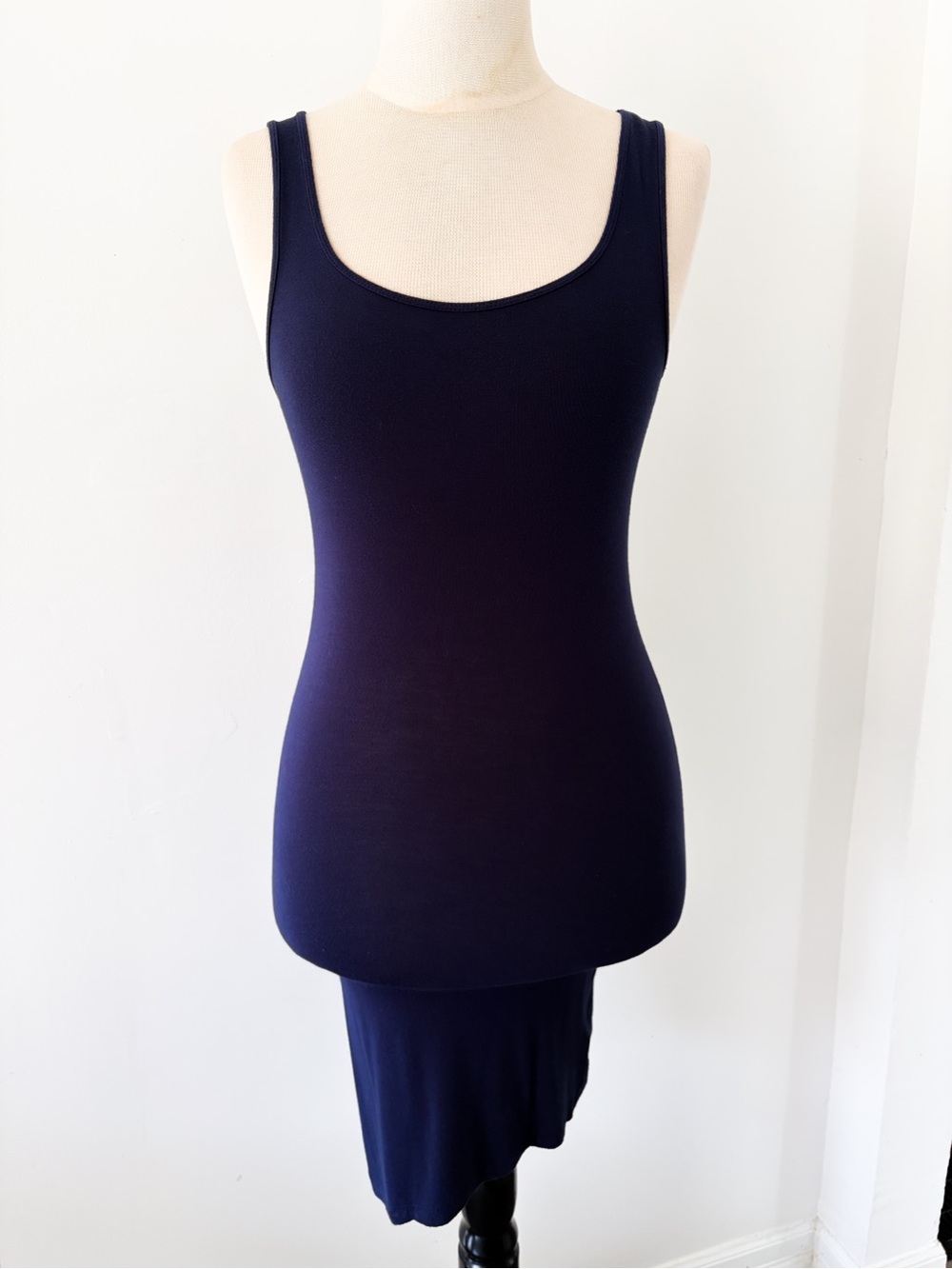 Le Château Navy Blue Bodycon Tank Dress - Size XXS - Picture 7 of 10
